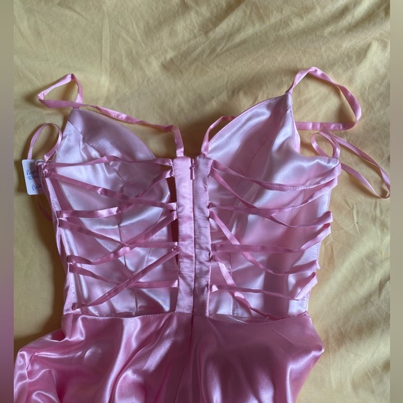 Pink Barbie Core Prom Dress - Picture 5 of 7